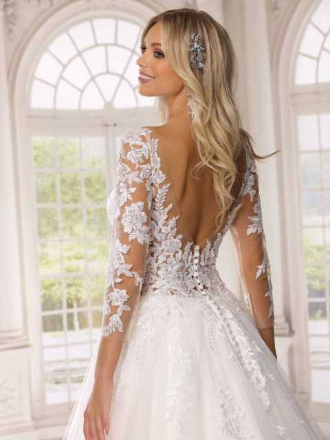 Vestido Noiva Princesa com Mangas 1135.872.117.539.1510 | Casamentos - LB422066