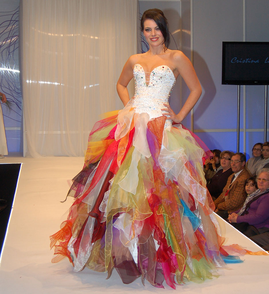 Vestido Noiva Colorido